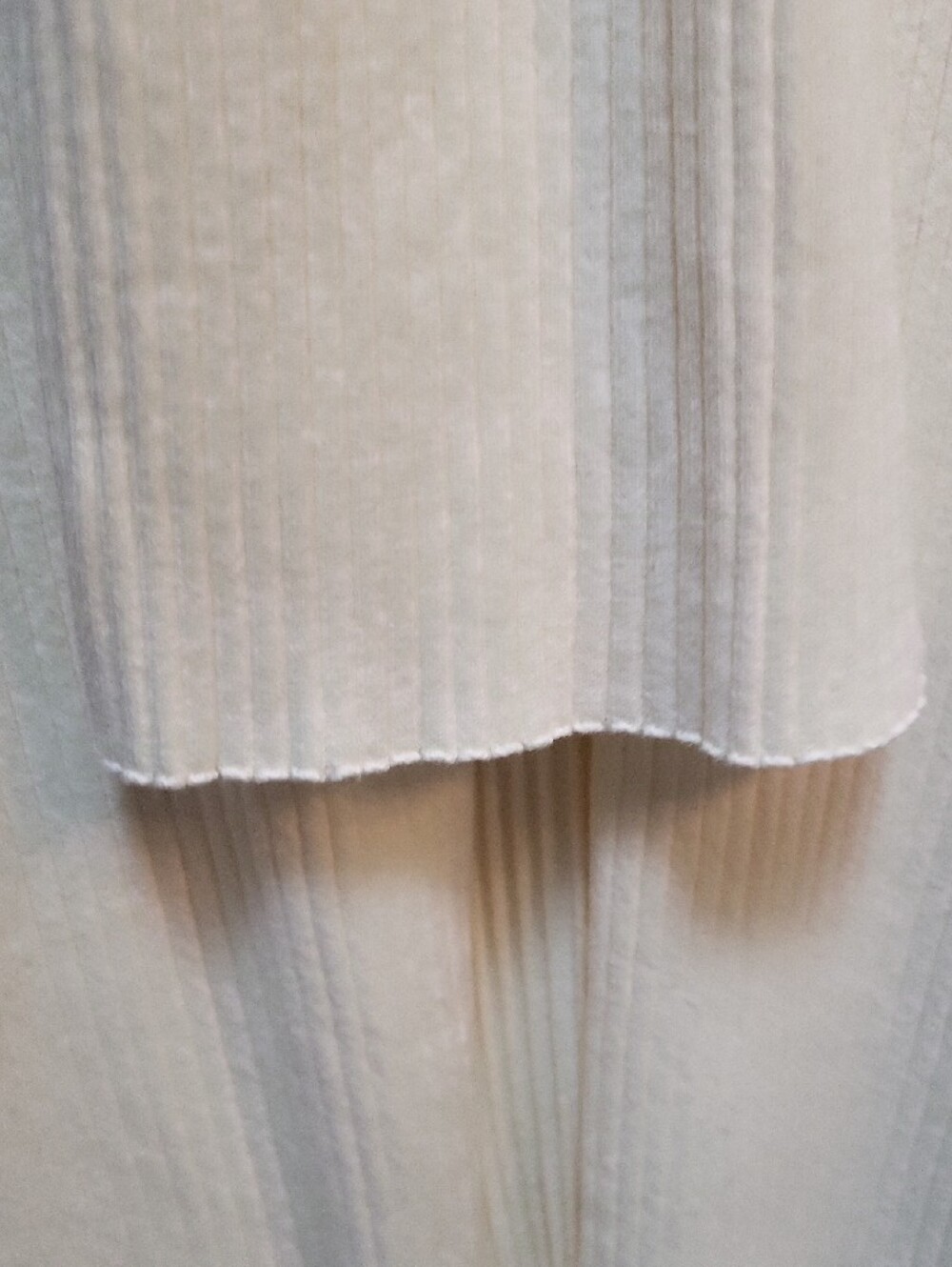 Cream Ribbed Longline Button-Front Sweater / Pant Set - Picture 7 of 7